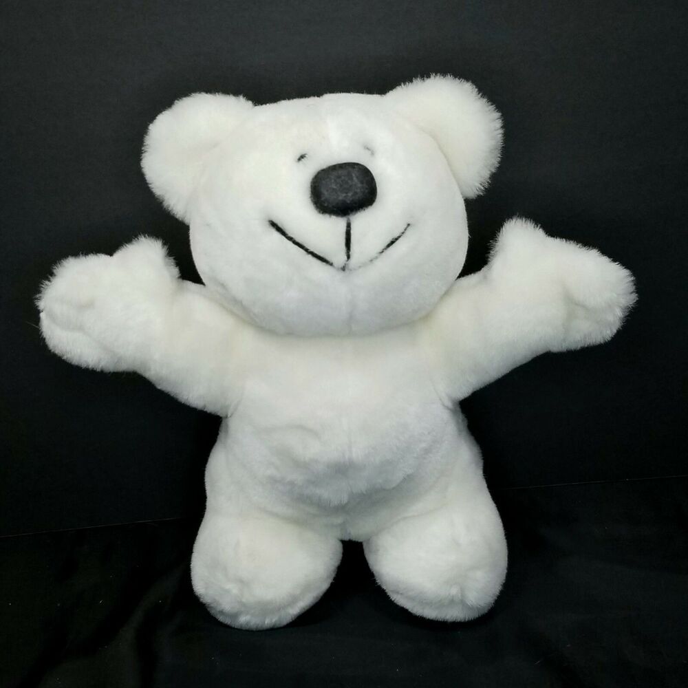 Russ White Teddy Bear The Westin Resort Bear Plush Stuffed Animal 12" Black Nose